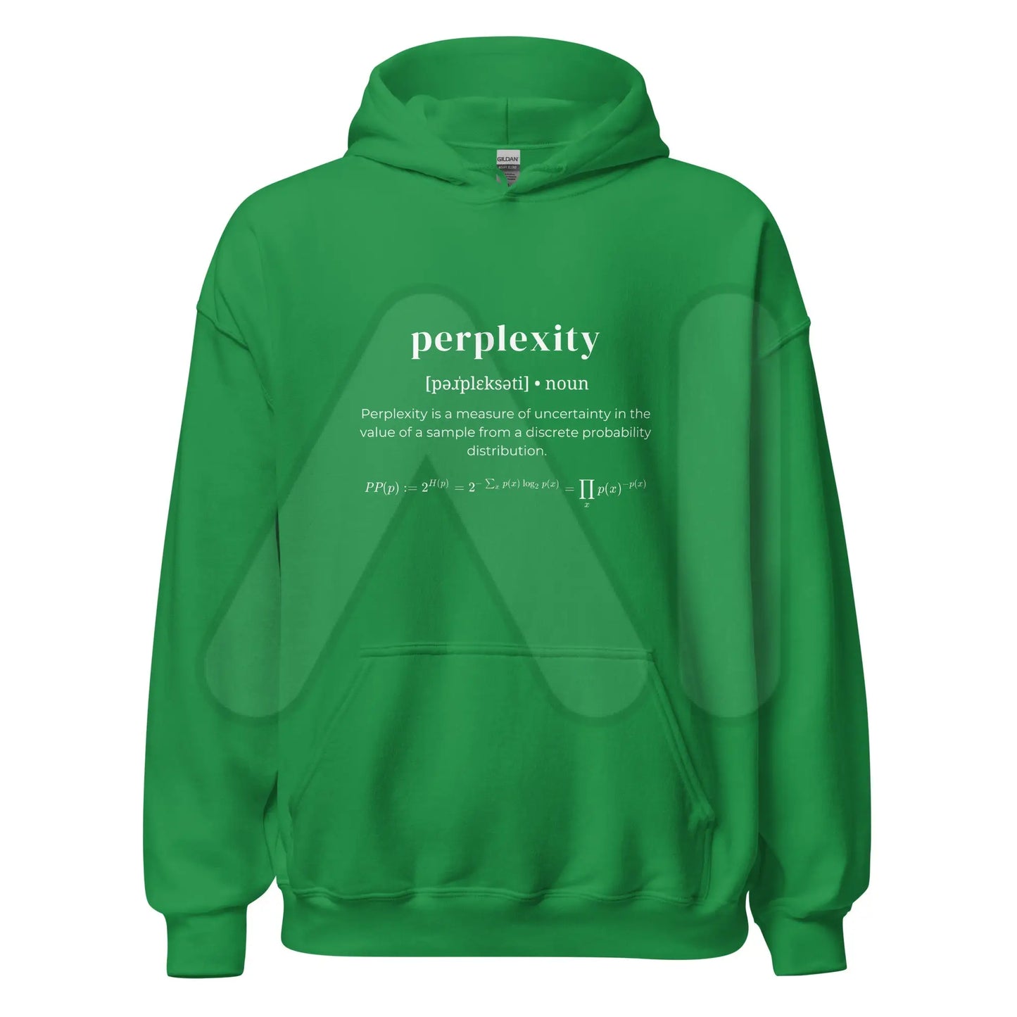 Definition of Perplexity Hoodie (unisex) - Irish Green / M