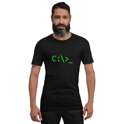 DOS Command Prompt T-Shirt (unisex)