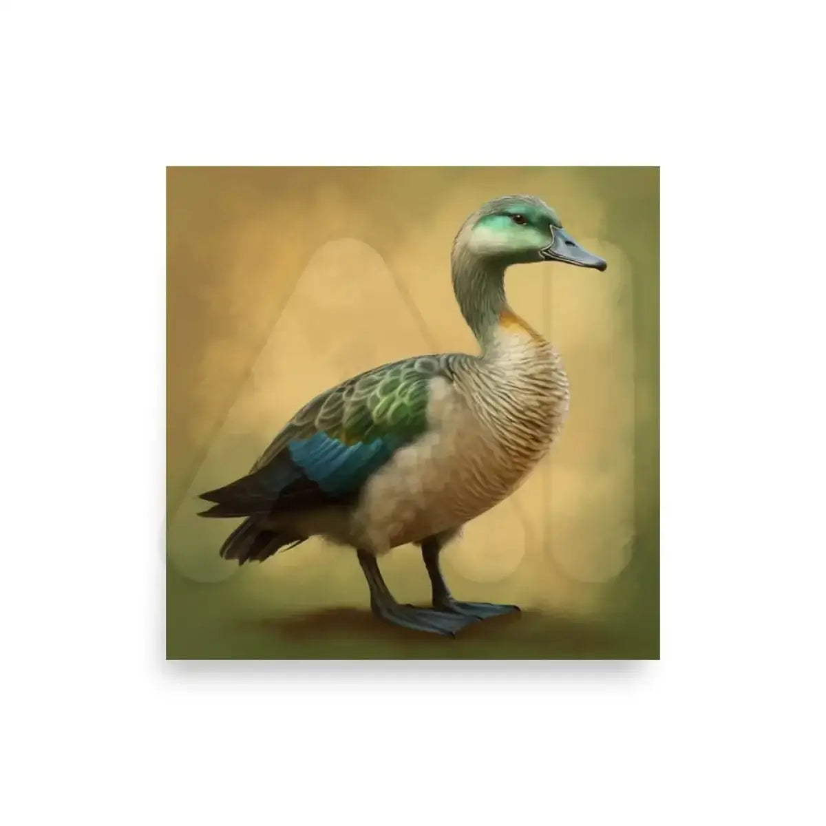 Duck Poster - 10″×10″