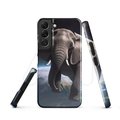 Elephant Floating in Space Snap Case for Samsung® - Samsung Galaxy S22