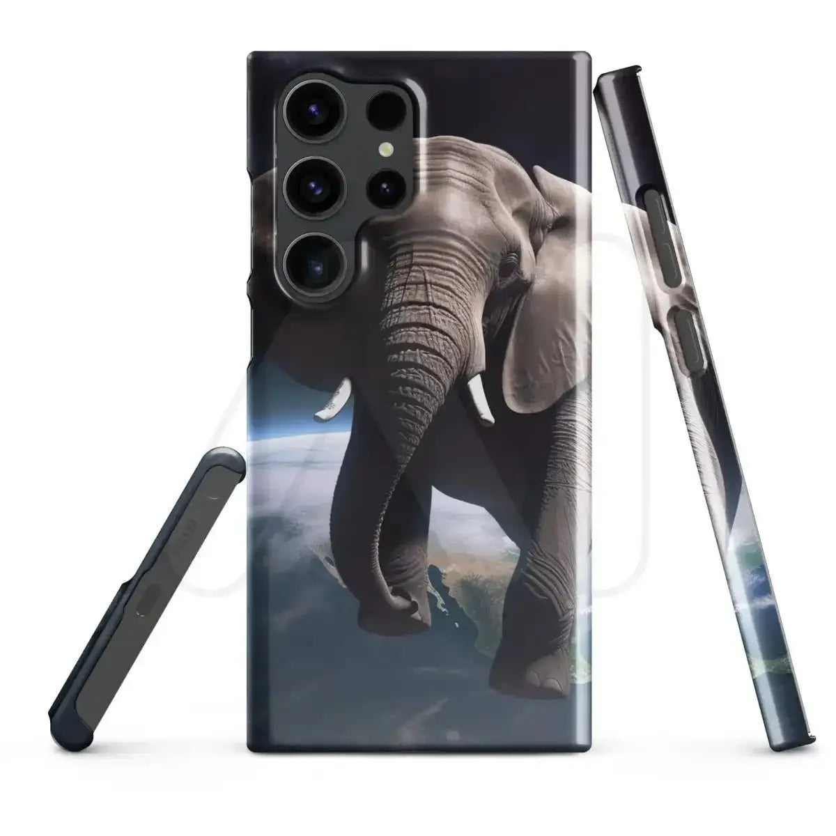 Elephant Floating in Space Snap Case for Samsung® - Samsung Galaxy S23 Ultra