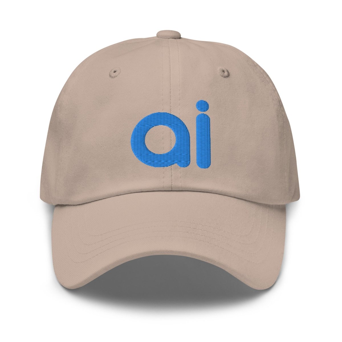 ai Embroidered Cap - Stone - AI Store