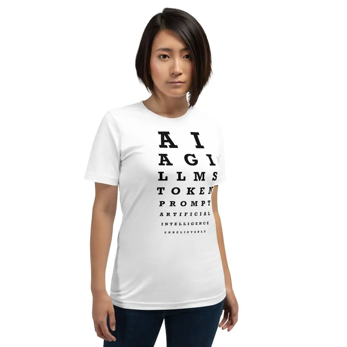 AI Eye Sight Test T-Shirt (unisex)