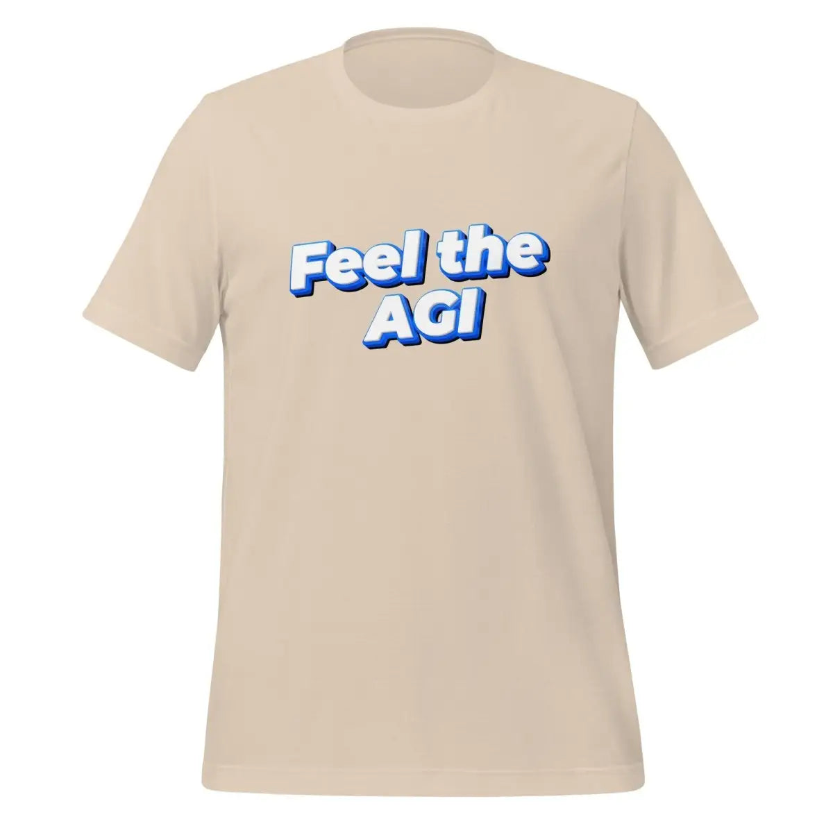 Feel the AGI T-Shirt 2 (unisex) - Soft Cream / M