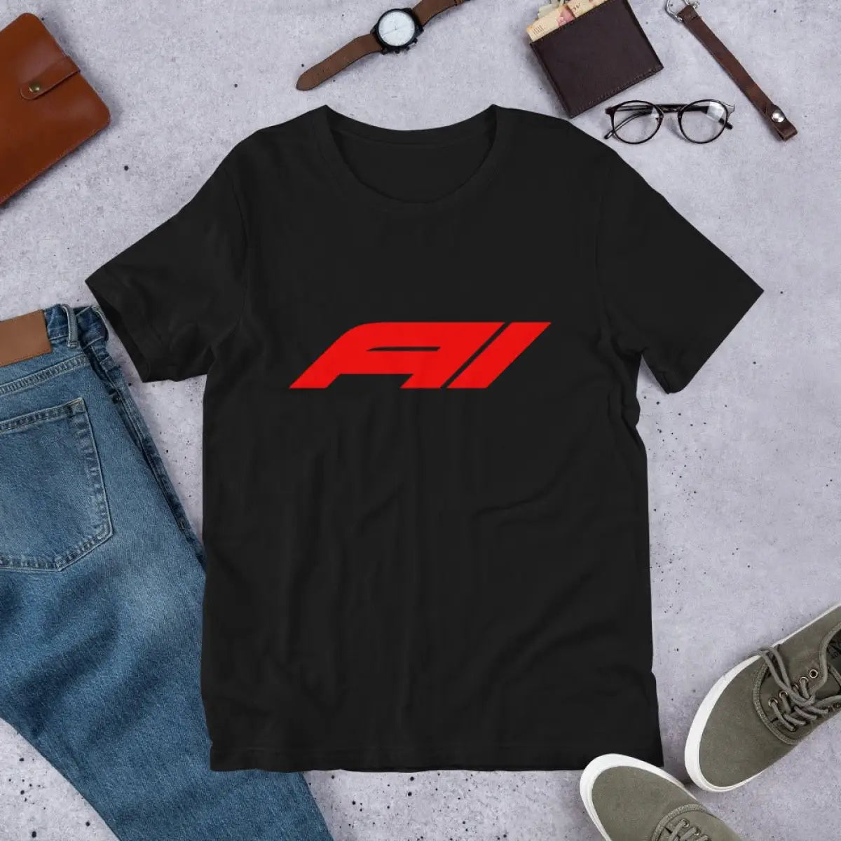 The Ai for Racing Fans T-shirt (unisex).