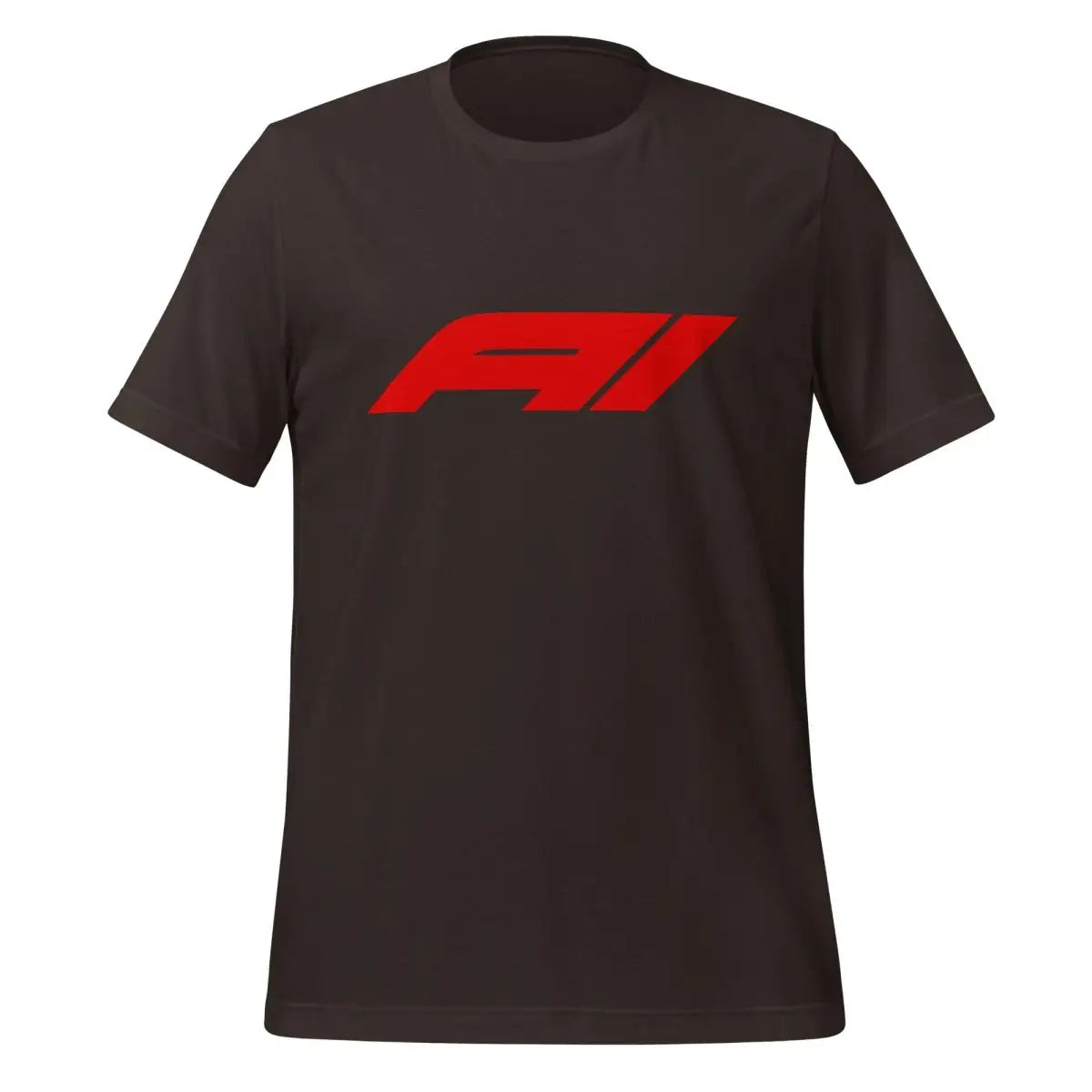 The Ai for Racing Fans T-shirt (unisex) Brown / m.