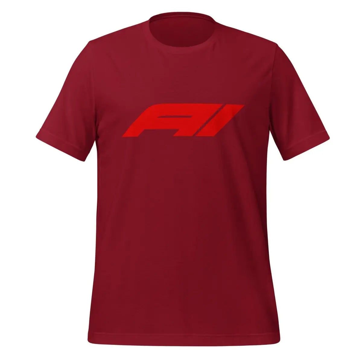 AI for Racing Fans T-Shirt (unisex) - Cardinal / M