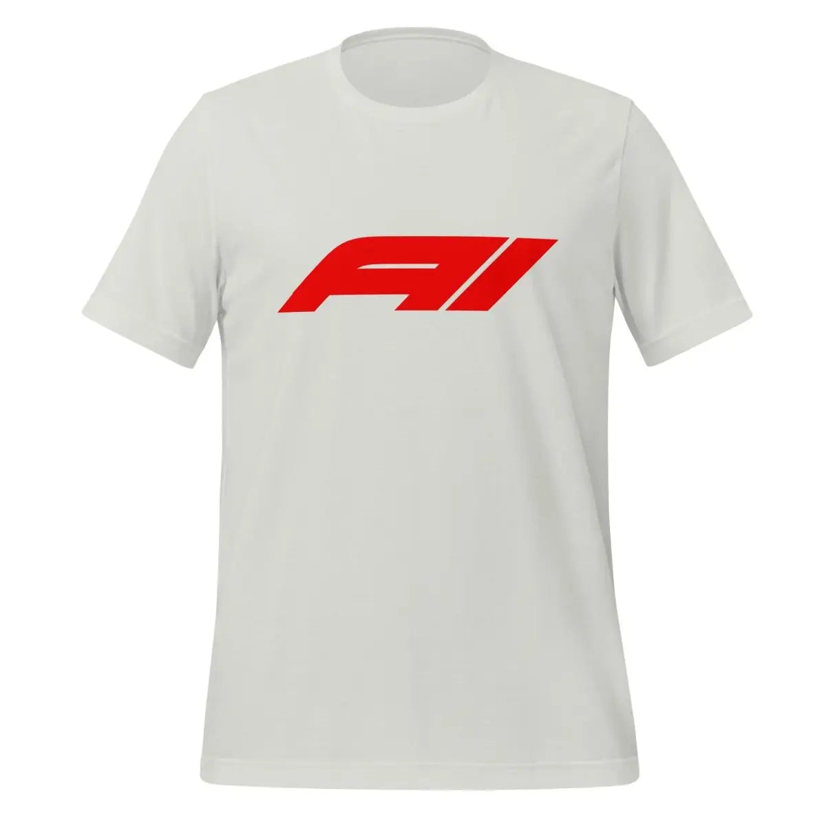 The Ai for Racing Fans T-shirt (unisex) Silver / m.