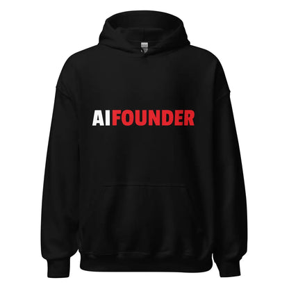 AI FOUNDER Hoodie (unisex) - Black / M