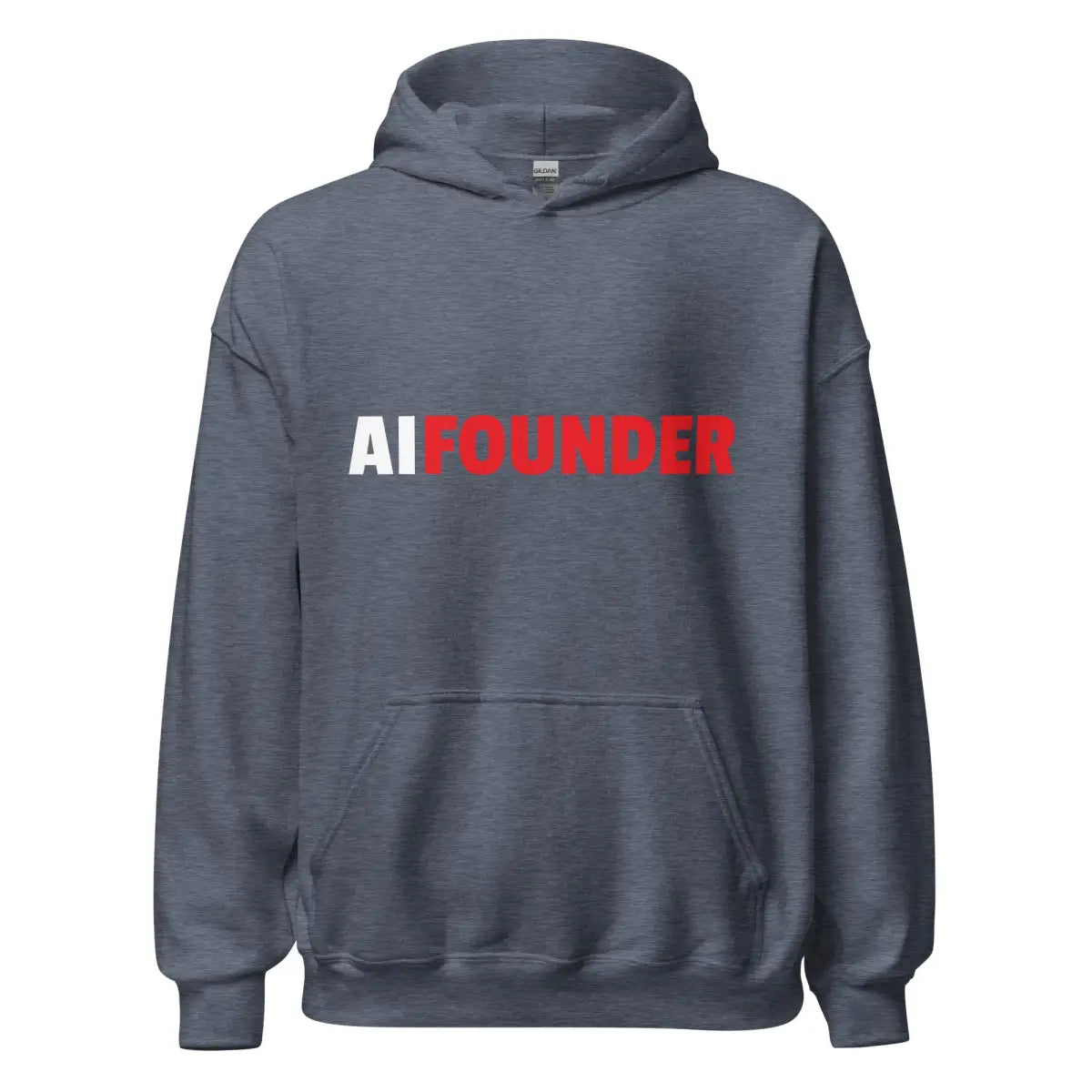 The Ai Founder Hoodie (unisex) Heather Sport Dark Navy / m.