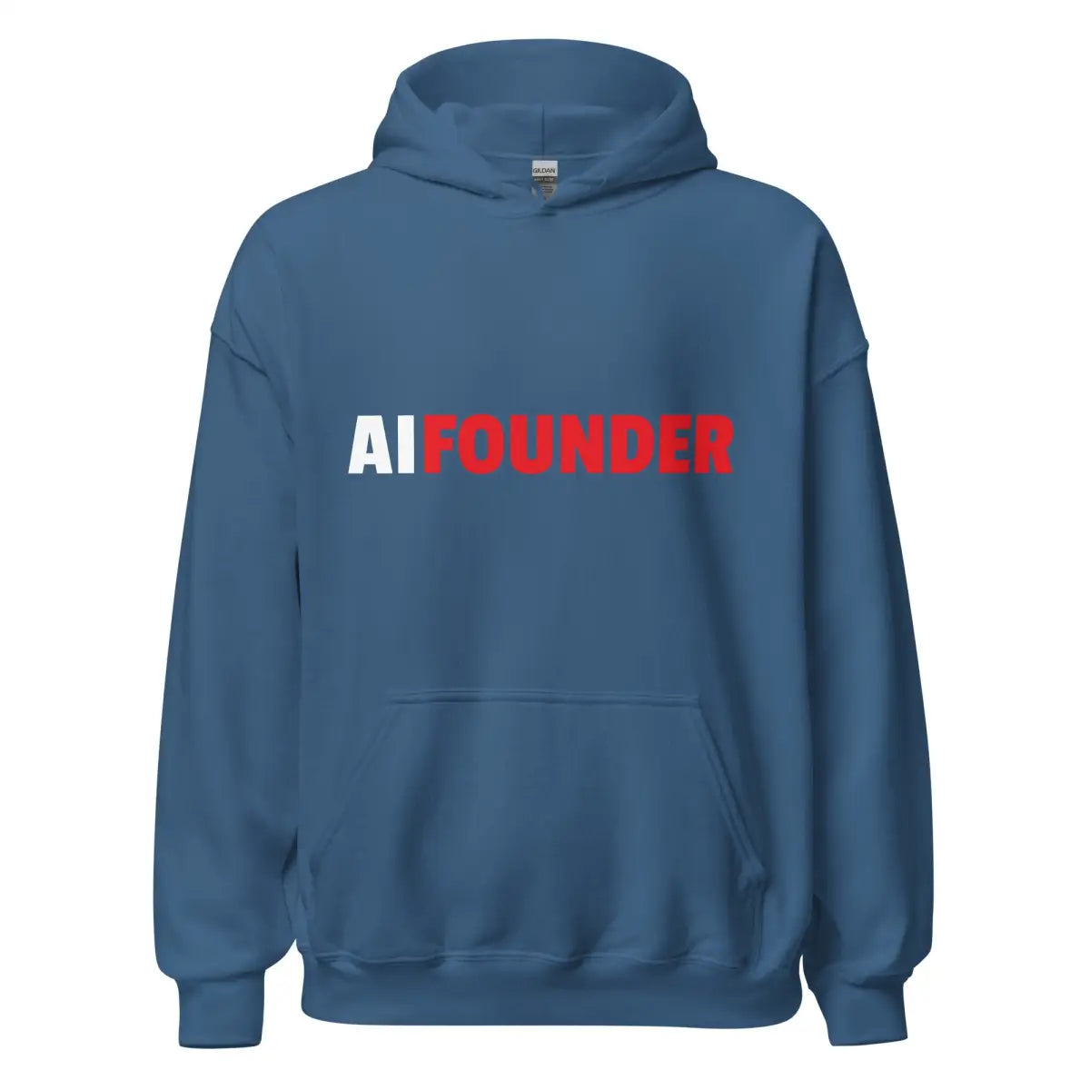 The Ai Founder Hoodie (unisex) Indigo Blue / m.