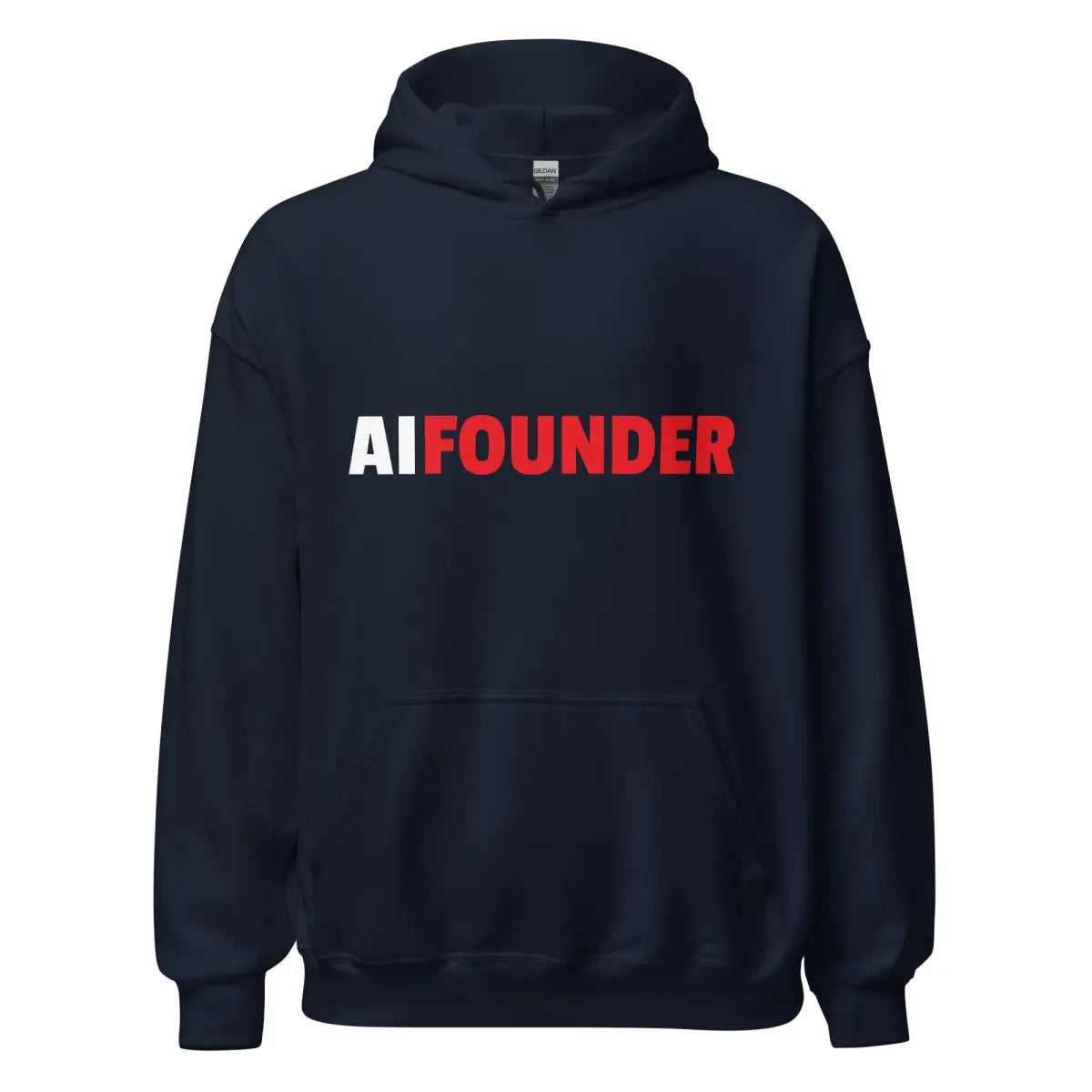 AI FOUNDER Hoodie (unisex) - Navy / M