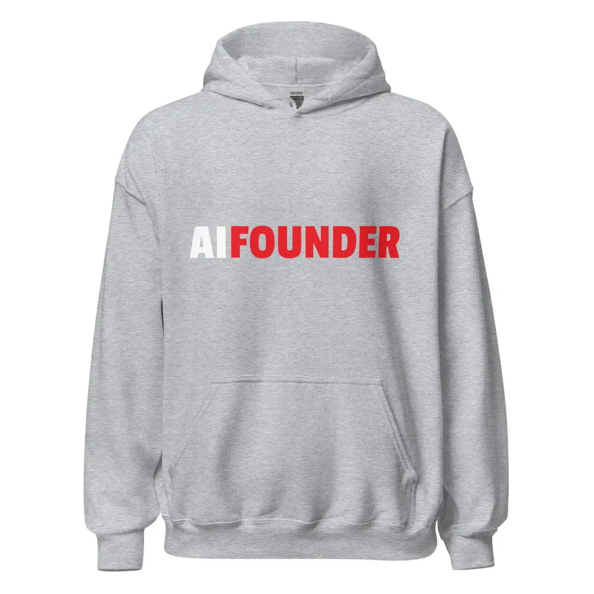 The Ai Founder Hoodie (unisex) Sport Grey / m.