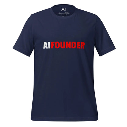 AI FOUNDER T-Shirt (unisex) - Navy / M