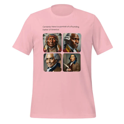 Founding Father T-Shirt (unisex) - Pink / M