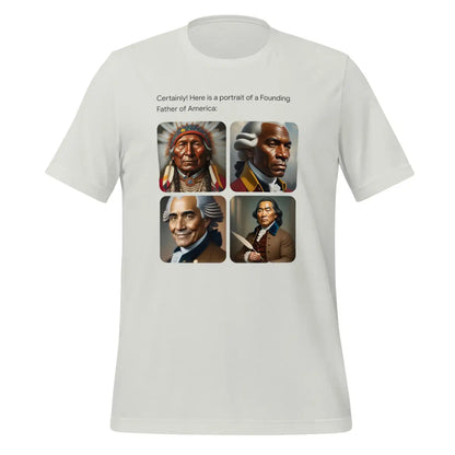 Founding Father T-Shirt (unisex) - Silver / M