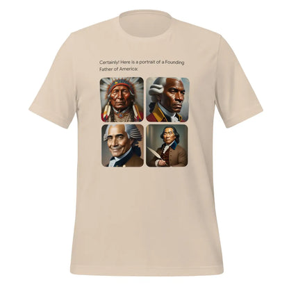 Founding Father T-Shirt (unisex) - Soft Cream / M