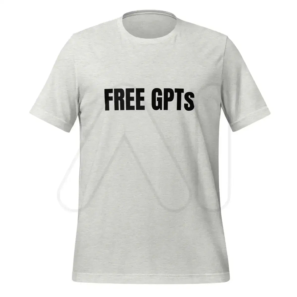 FREE GPTs T-Shirt (unisex) - Ash / M