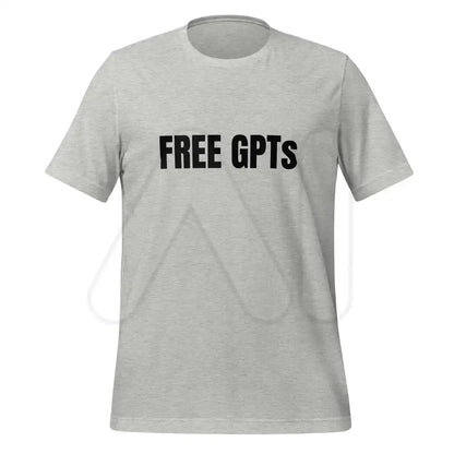 FREE GPTs T-Shirt (unisex) - Athletic Heather / XS