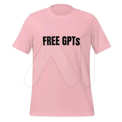 FREE GPTs T-Shirt (unisex) - Pink / M