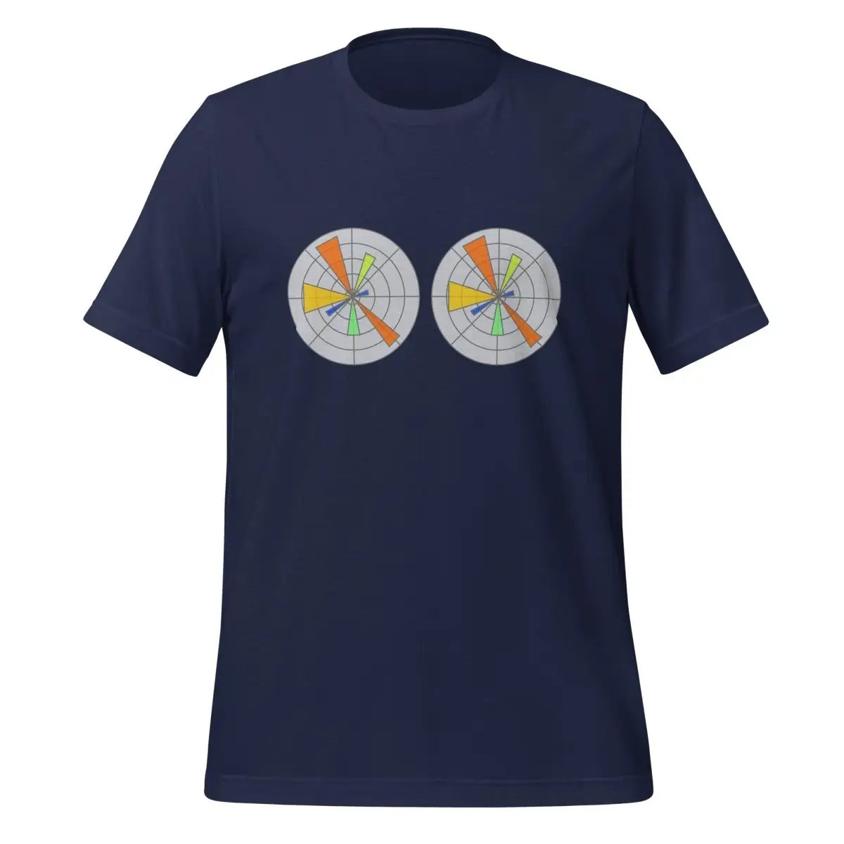 Funny Created with Matplotlib Logos T-Shirt (unisex) - Navy / M