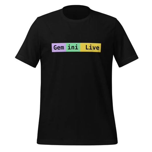 Gemini Live Tokens T-Shirt (unisex) - Black / M