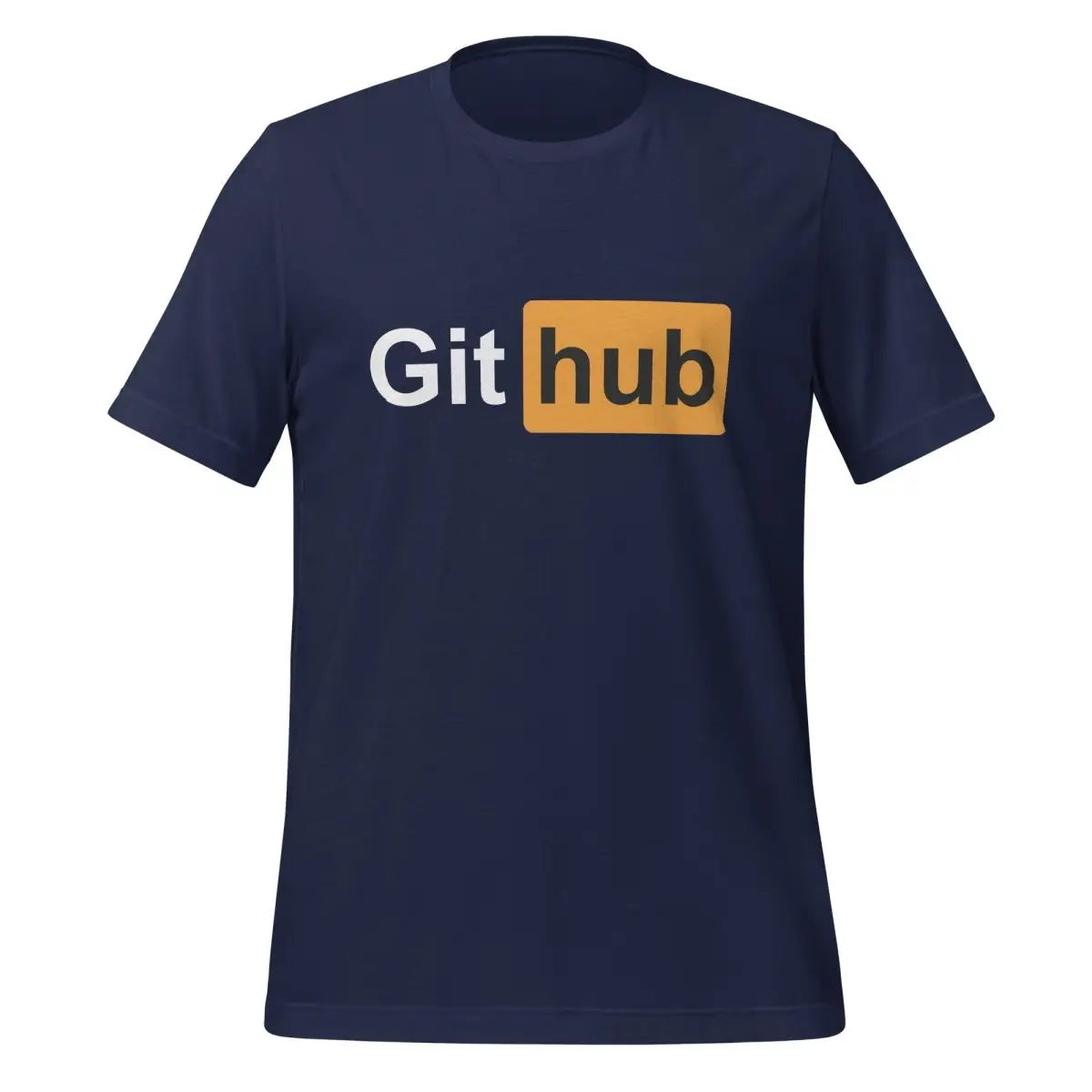 GitHub for Adults T-Shirt (unisex) - Navy / M