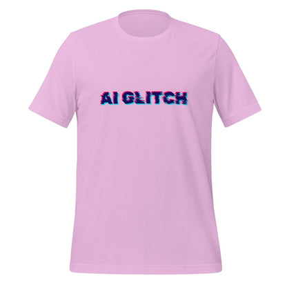 AI GLITCH T-Shirt (unisex) - Lilac - AI Store