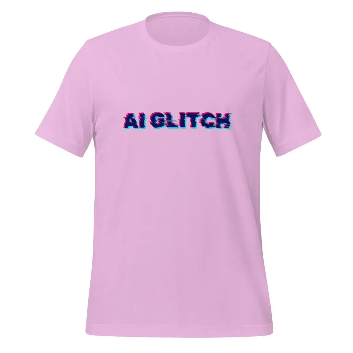 The Ai Glitch T-shirt (unisex) Lilac / m.