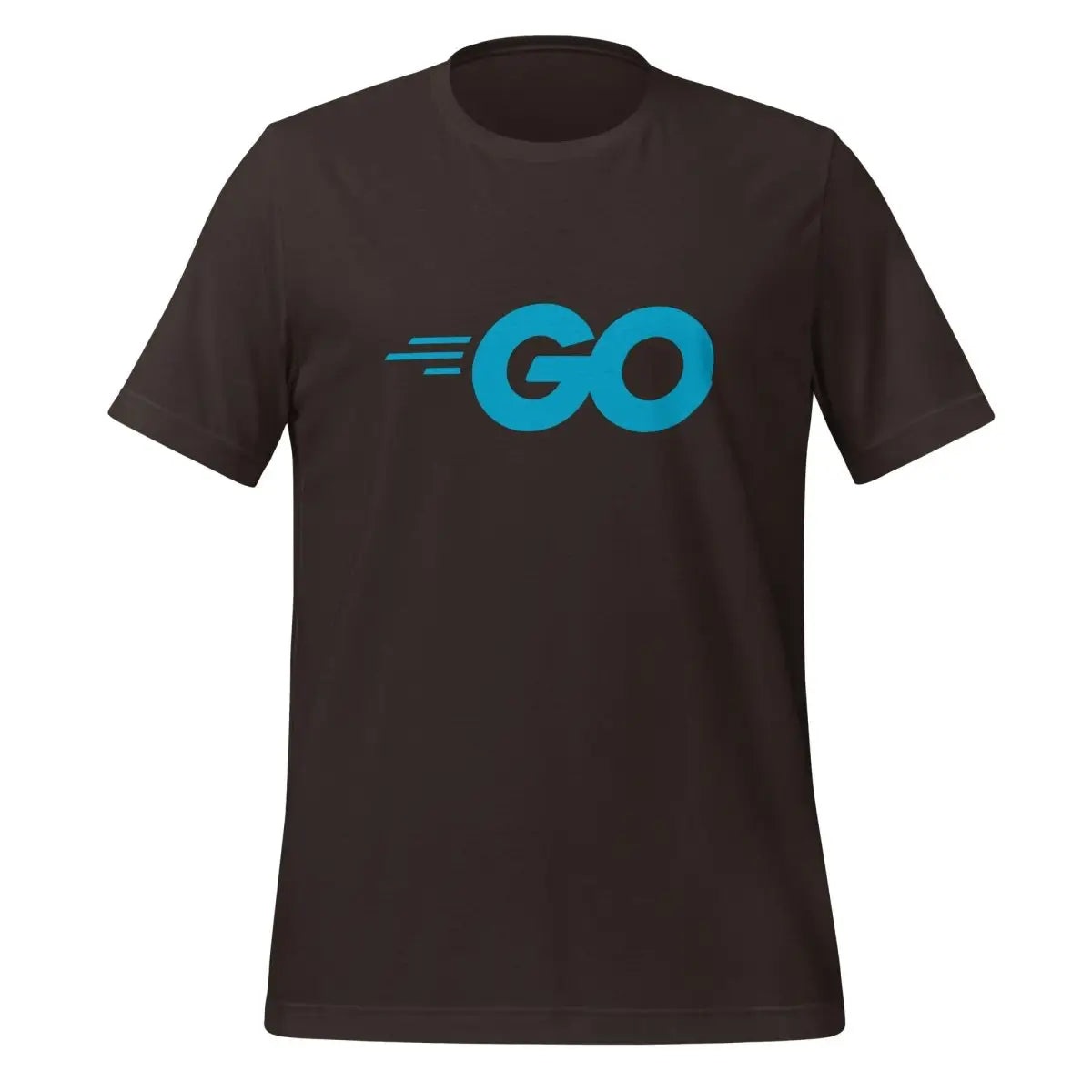 Go Language Logo T-Shirt (unisex) - Brown / M