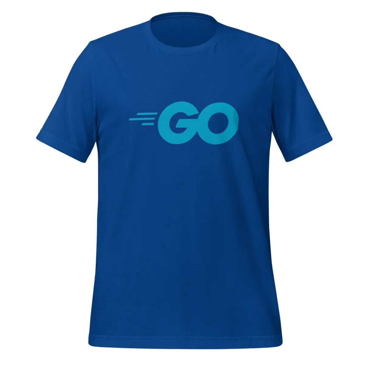 Go Language Logo T-Shirt (unisex) - True Royal / M