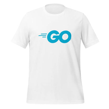 Go Language Logo T-Shirt (unisex) - White / M