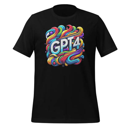 GPT-4 DALL-E Design T-Shirt (unisex) - Black / M