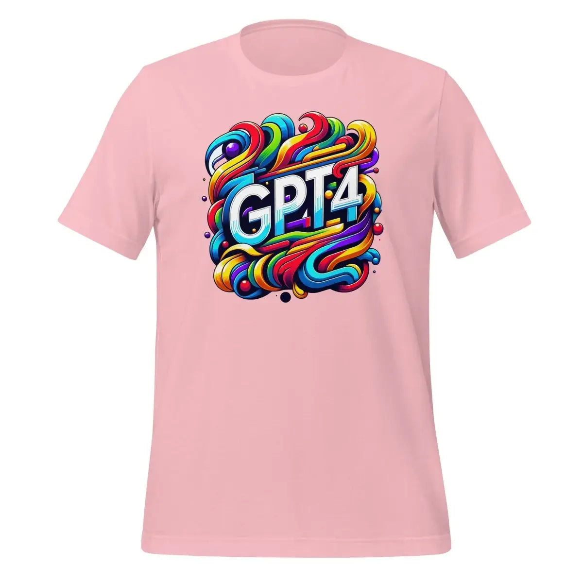 GPT-4 DALL-E Design T-Shirt (unisex) - Pink / M