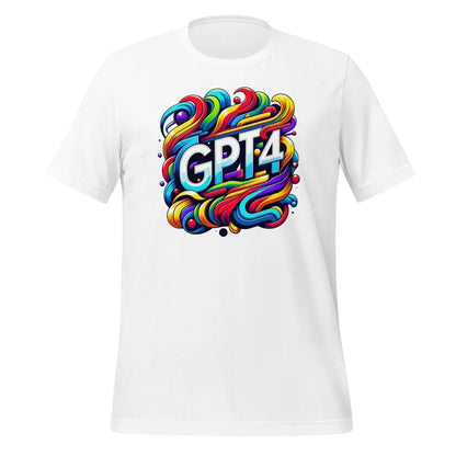 GPT-4 DALL-E Design T-Shirt (unisex) - White / M