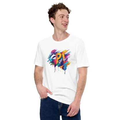 GPT-4o Midjourney Design T-Shirt (unisex)