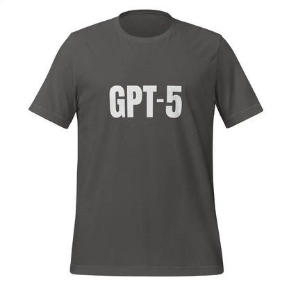 GPT-5 T-Shirt 1 (unisex) - Asphalt / M