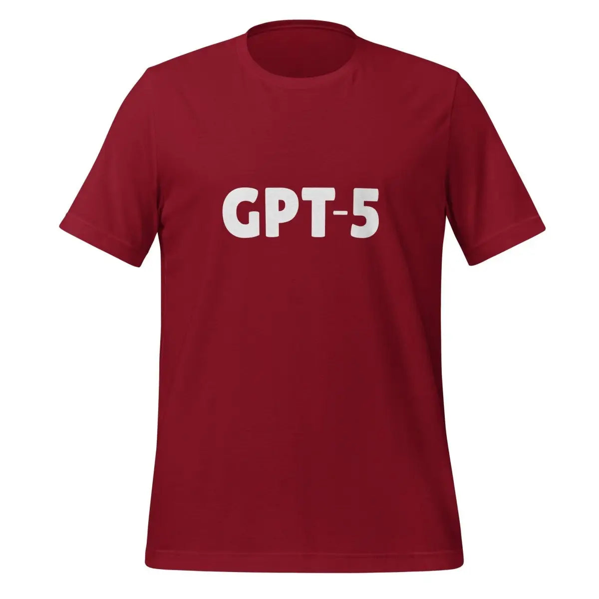 GPT-5 T-Shirt 2 (unisex) - Cardinal / M