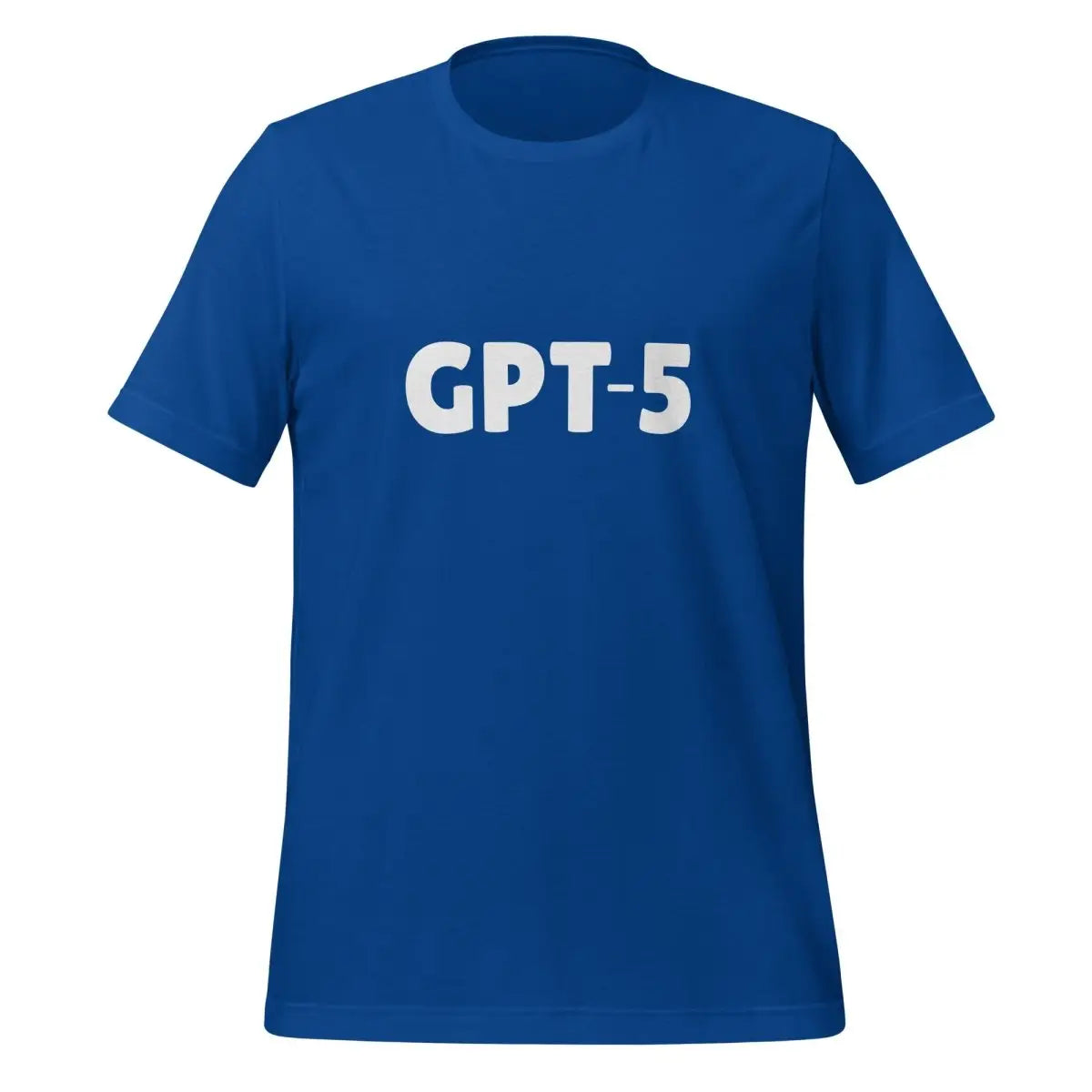 GPT-5 T-Shirt 2 (unisex) - True Royal / M