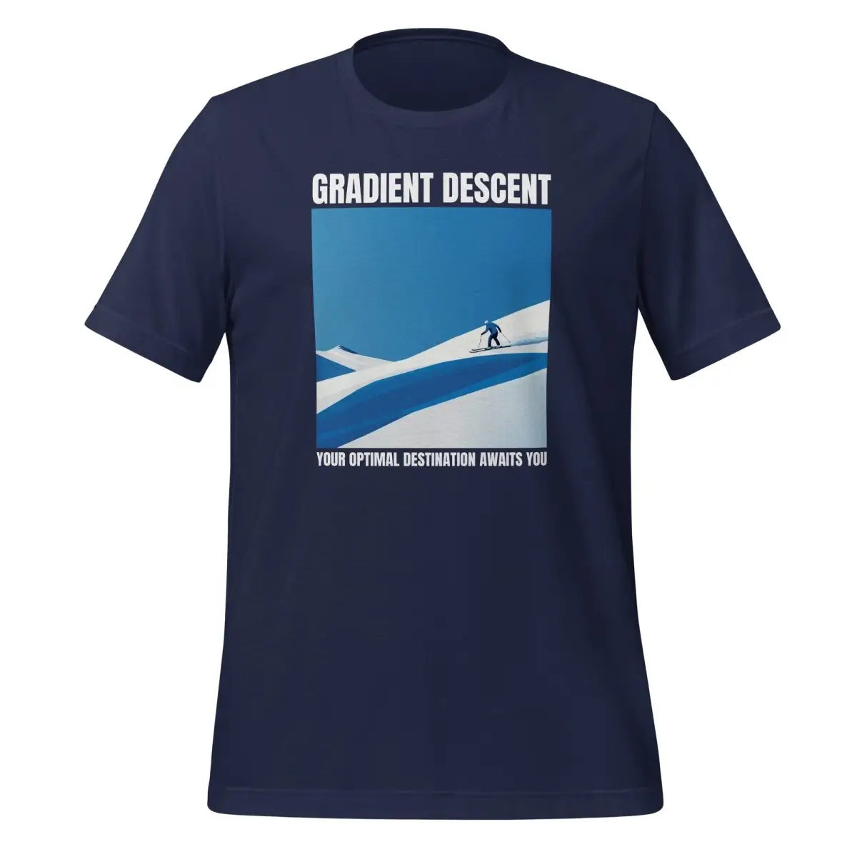 Gradient Descent T-Shirt 2 (unisex) - Navy / M