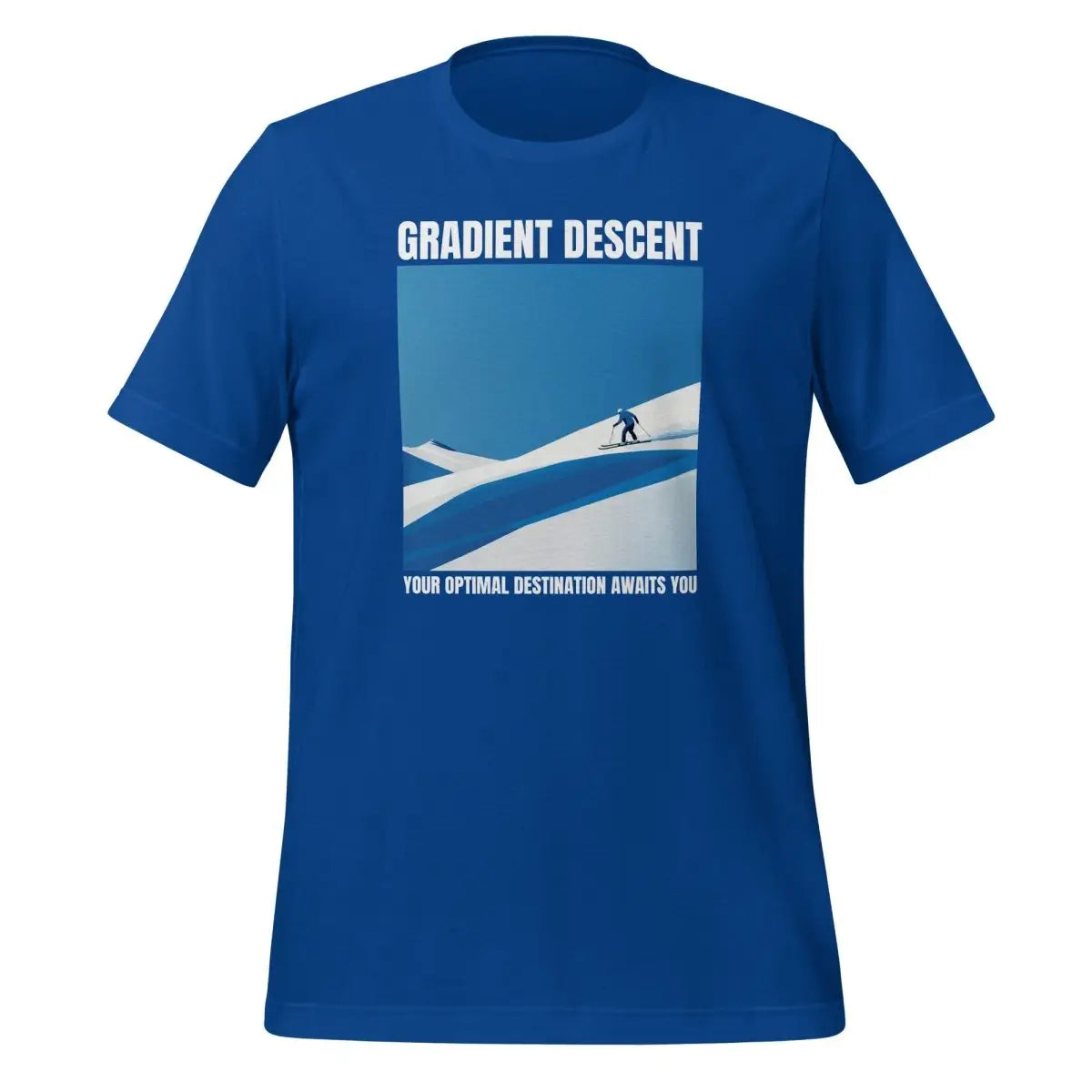 Gradient Descent T-Shirt 2 (unisex) - True Royal / M