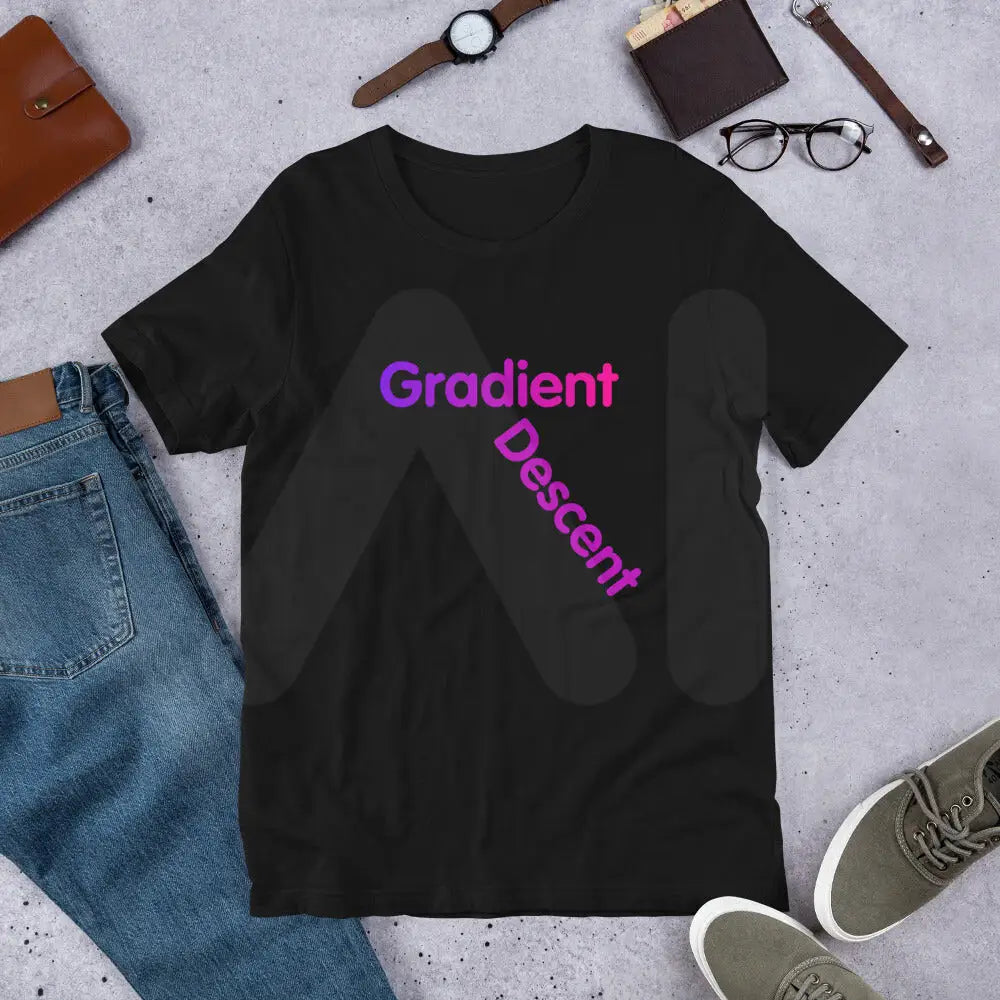 Gradient Descent T-Shirt 3 (unisex) - 2024 AI Store Discount Code