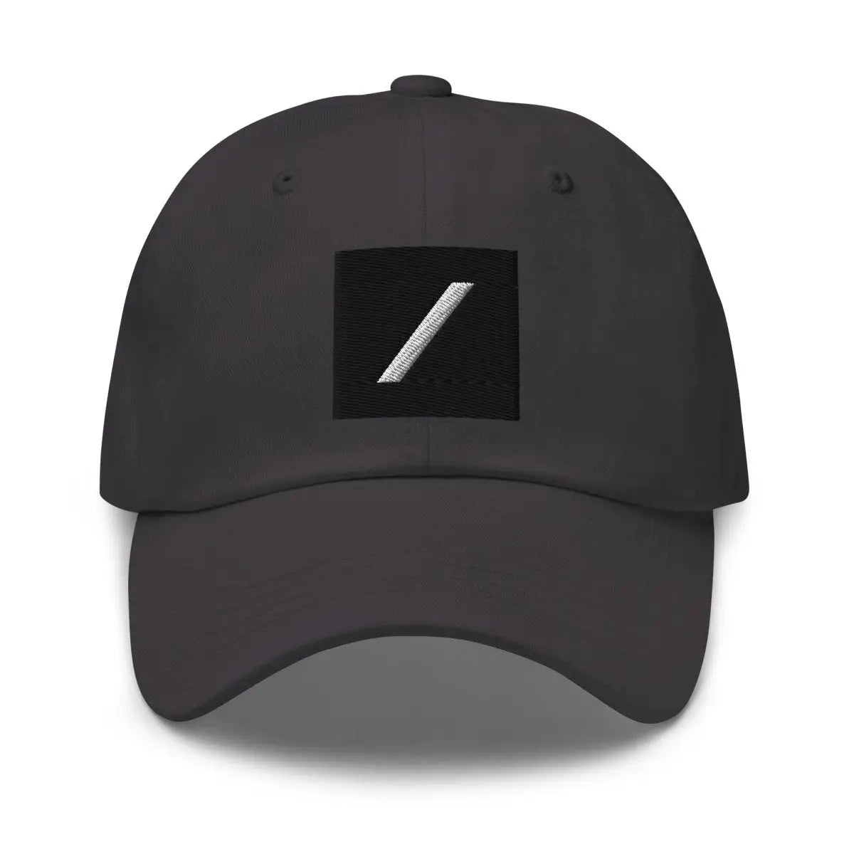 Grok Icon Embroidered Cap - Dark Grey