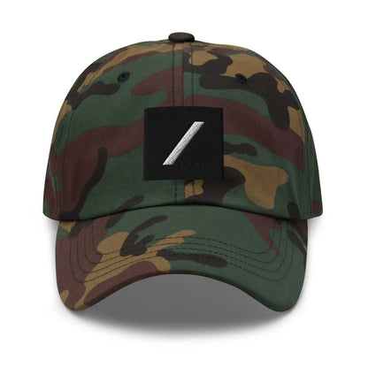 Grok Icon Embroidered Cap - Green Camo