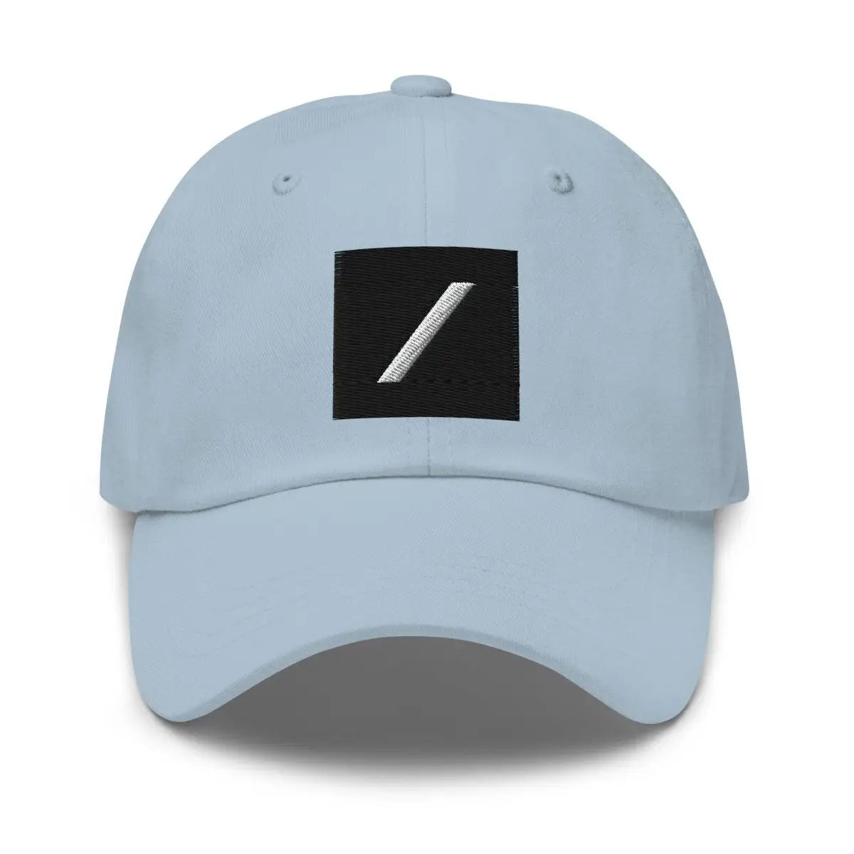 Grok Icon Embroidered Cap - Light Blue