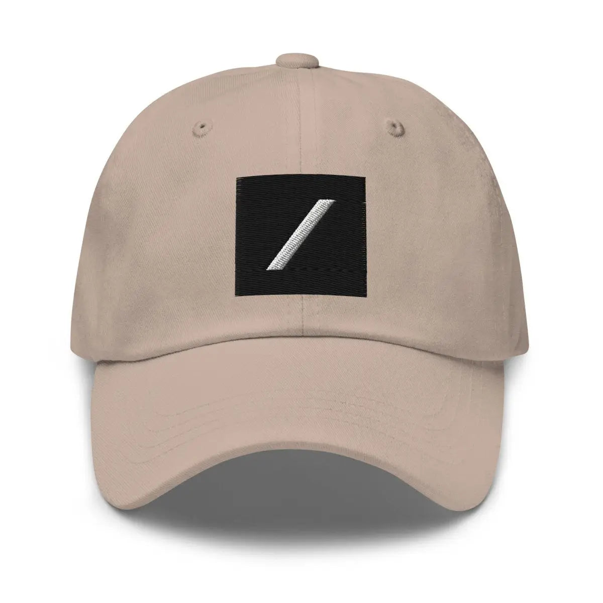 Grok Icon Embroidered Cap - Stone