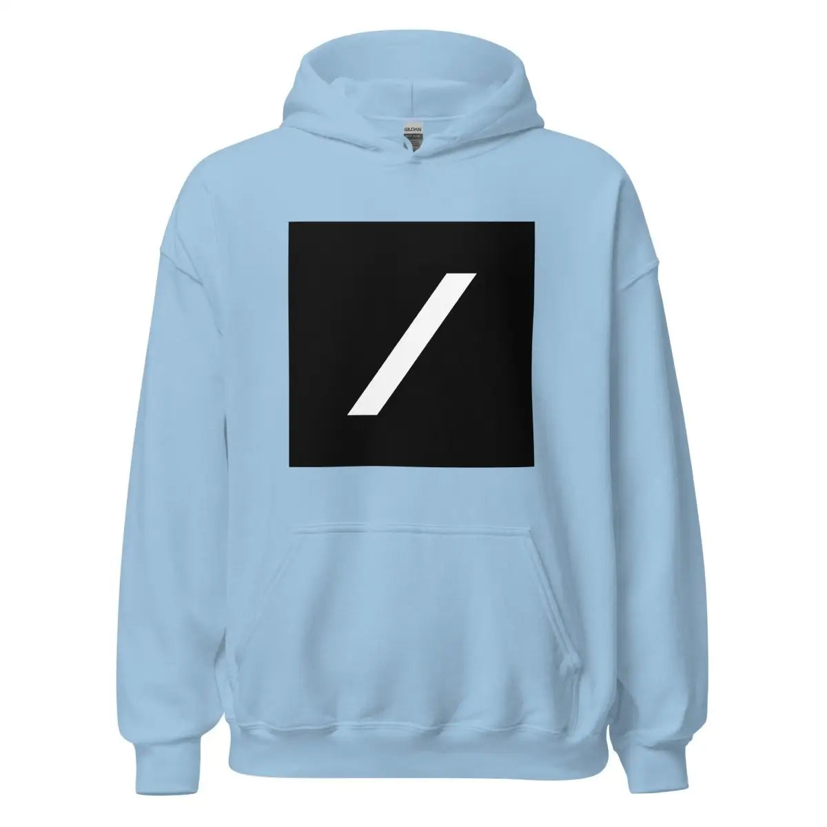 Grok Icon Hoodie (unisex) - Light Blue / M