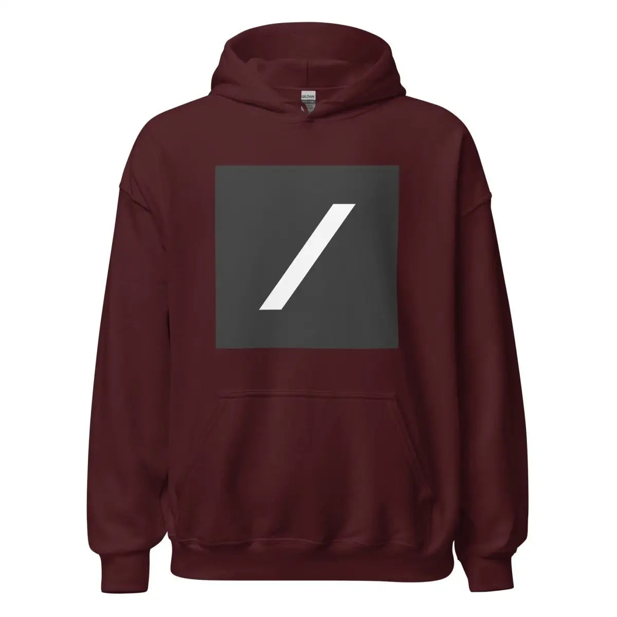 Grok Icon Hoodie (unisex) - Maroon / M