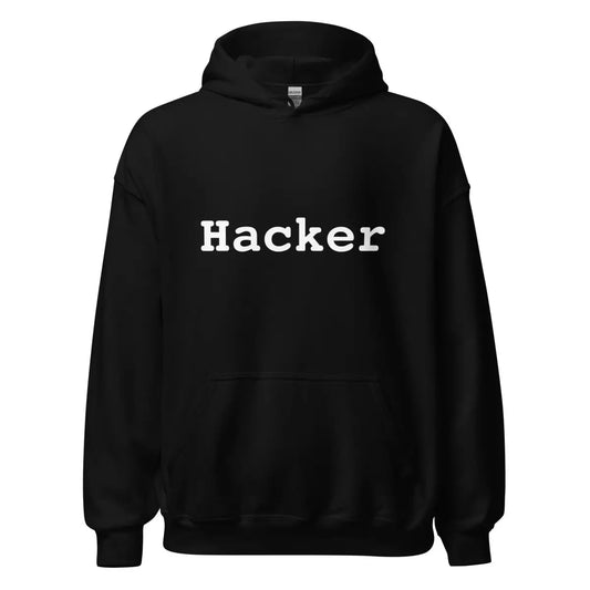 Hacker Hoodie (unisex) - Black / M