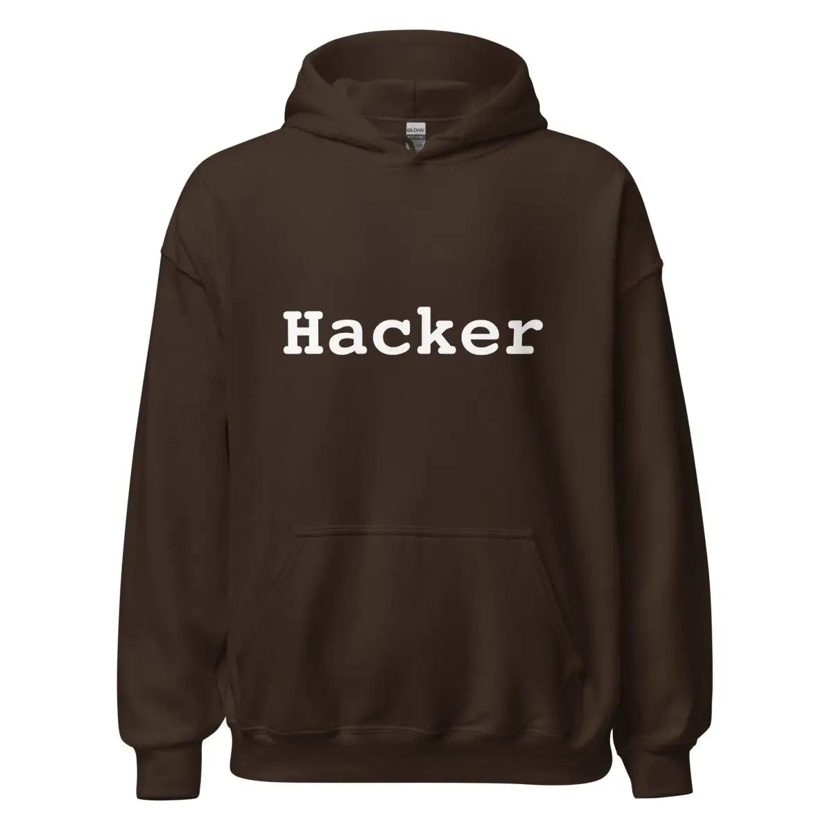 Hacker Hoodie (unisex) - Dark Chocolate / M